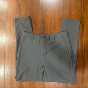 Legends Aviation Pant Men’s 31x28 Performance Stretch Chino Slim LGDB052 Gray